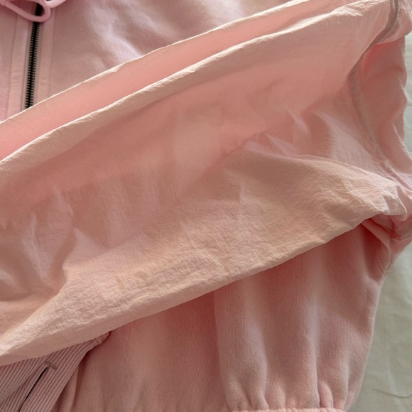 Free People Movement Full Zip Cropped Jacket size small pink - Picture 7 of 7